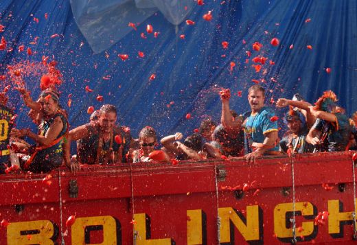 Spain's Messy La Tomatina Festival Never Fails To Delight